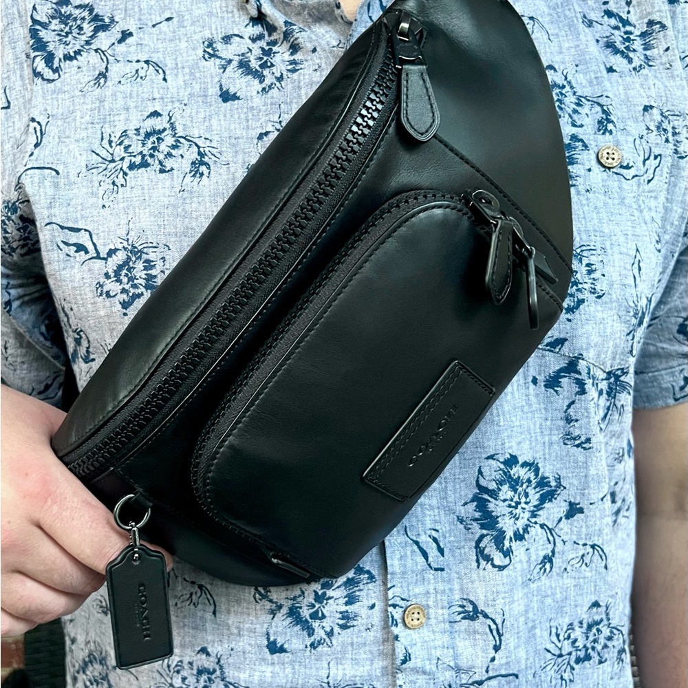 Coach Track Belt Bag